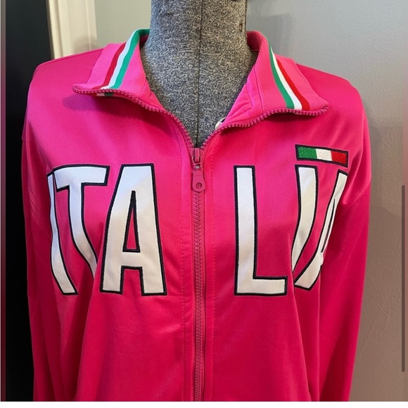 Jersey Shore like….Hot Pink Italian Jacket💞 - Picture 2 of 6